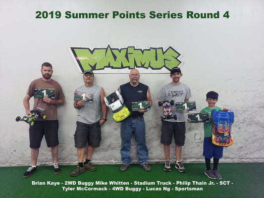 Summer Points Series Round 4